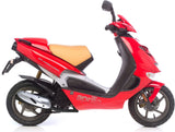 Impianto Di Scarico Completo Catalizzato E Con Omologazione Suono Sito Acciaio - Leovince Compatibile Con Piaggio Nrg 50 Power Dd Carburetor (2005-2006)