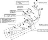 Impianto Di Scarico Completo Catalizzato E Con Omologazione Suono Sito Acciaio - Leovince Compatibile Con Mbk Ovetto 50 2T (2002-2012)