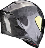 Full-Face Motorcycle Helmet Scorpion Exo Exo-R1 Evo Carbon Air Carbon Fiber Black Onyx Size Xs