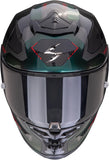 Casco Integrale Per Moto Scorpion Exo Exo-R1 Evo Carbon Air Carbon Fiber Nero Verde Propel Taglia Xs