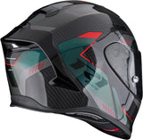 Casco Integrale Per Moto Scorpion Exo Exo-R1 Evo Carbon Air Carbon Fiber Nero Verde Propel Taglia Xs
