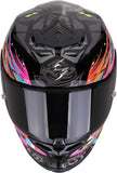 Full-Face Motorcycle Helmet Scorpion Exo Exo-R1 Evo Ii Air Ultra Tct Black Blue Pink Savage Size M