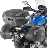 Monokey Trekker Aluminium Top Case - 52 Lt Trekker Aluminium - Givi Compatible With Honda Nc 750 X (2016-2020)