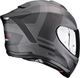 Full-Face Motorcycle Helmet Scorpion Exo Exo-1500 Air Ultra Tct Matt Silver Black Red Dual Size M