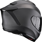 Casco Integrale Per Moto Scorpion Exo Exo-1500 Carbon Air Carbon Fiber Nero Opaco Solid Taglia Xs