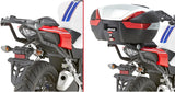 Bauletto Monokey Trekker Alluminio 33 Lt Trekker Alluminio - Givi Compatibile Con Honda Cb 500 F (2016-2018)