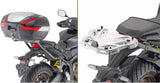 Bauletto Monokey Trekker Alluminio Nero 46 Lt Trekker Alluminio - Givi Compatibile Con Honda Cb 650 R (2019-2020)