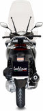 Impianto Di Scarico Completo Catalizzato E Con Omologazione Suono Nero Acciaio Fondello Carbonio - Leovince Compatibile Con Honda Sh 150I (2020-2023)
