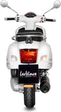 Impianto Di Scarico Completo Non Catalizzato E Senza Omologazione Suono Nero Acciaio Fondello Carbonio - Leovince Compatibile Con Piaggio Vespa Gts 300 Hpe (2021-2024)