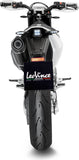 Terminale Di Scarico Con Omologazione Suono Nero Acciaio Fondello Carbonio - Leovince Compatibile Con Husqvarna 701 Supermoto (2021-2024)