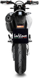 Impianto Di Scarico Completo Non Catalizzato E Senza Omologazione Suono Nero Acciaio Fondello Carbonio - Leovince Compatibile Con Husqvarna 701 Enduro - Lr (2017-2020)