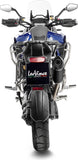 Terminale Di Scarico Con Omologazione Suono Nero Acciaio Fondello Carbonio - Leovince Compatibile Con Triumph Tiger 1200 Gt Pro (2025-2026)