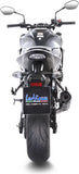 Terminale Di Scarico Senza Omologazione Suono Lv One Evo Carbonio Fondello Carbonio - Leovince Compatibile Con Suzuki Gsx-S 750 - Z Abs (2017-2020)