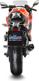 Impianto Di Scarico Completo Catalizzato E Con Omologazione Suono Lv One Evo Acciaio Fondello Carbonio - Leovince Compatibile Con Kawasaki Z 650 (2020)