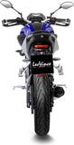 Impianto Di Scarico Completo Catalizzato E Con Omologazione Suono Lv One Evo Acciaio Fondello Carbonio - Leovince Compatibile Con Yamaha Yzf-R 125 (2017-2018)