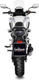 Terminale Di Scarico Senza Omologazione Suono Lv One Evo Acciaio Fondello Carbonio - Leovince Compatibile Con Honda Cb 500 X (2019-2023)