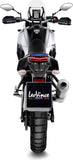 Exhaust Tip With Noise Certification Lv One Evo Stainless Steel Carbon Fiber End Cap - Leovince Compatible With Yamaha Ténéré 700 Explore (2021-2024)