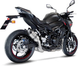 Terminale Di Scarico Con Omologazione Suono Lv Pro Acciaio Fondello Carbonio - Leovince Compatibile Con Kawasaki Z 900 (2020-2024)