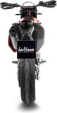Impianto Di Scarico Completo Catalizzato E Con Omologazione Suono Lv One Evo Acciaio Fondello Carbonio - Leovince Compatibile Con Gasgas Sm 700 (2022-2024)