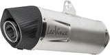 Complete Exhaust System Without Catalytic Converter And Without Sound Certification Lv One Evo Stainless Steel Carbon Fiber End Cap - Leovince Compatible With Gasgas Sm 700 (2022-2024)