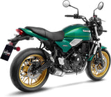 Complete Exhaust System Without Catalytic Converter And Without Sound Certification Lv One Evo Stainless Steel Carbon Fiber End Cap - Leovince Compatible With Kawasaki Z 650 Rs (2022-2024)
