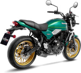 Impianto Di Scarico Completo Non Catalizzato E Senza Omologazione Suono Lv One Evo Carbonio Fondello Carbonio - Leovince Compatibile Con Kawasaki Z 650 (2021-2026)