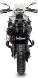 Terminale Di Scarico Senza Omologazione Suono Lv One Evo Acciaio Fondello Carbonio - Leovince Compatibile Con Bmw F 700 Gs (2017-2018)