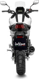 Terminale Di Scarico Senza Omologazione Suono Lv One Evo Acciaio Fondello Carbonio - Leovince Compatibile Con Honda Nc 750 X (2021-2024)