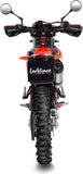 Terminale Di Scarico Con Omologazione Suono Lv One Evo Acciaio Fondello Carbonio - Leovince Compatibile Con Beta Rr 125 Motard Lc 4T (2025-2026)