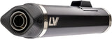 Terminale Di Scarico Senza Omologazione Suono Lv One Evo Acciaio Nero Fondello Carbonio - Leovince Compatibile Con Can Am Ryker 600 Sport - Rally (2019-2024)