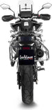 Terminale Di Scarico Con Omologazione Suono Lv One Evo Acciaio Fondello Carbonio - Leovince Compatibile Con Ktm 790 Adventure - R (2019-2020)