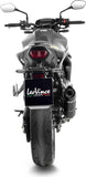 Terminale Di Scarico Senza Omologazione Suono Lv One Evo Acciaio Nero Fondello Carbonio - Leovince Compatibile Con Honda Cb 750 Hornet (2023-2024)