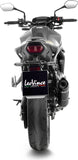 Exhaust Tip With Noise Certification Lv One Evo Steel Black Carbon Fiber End Cap - Leovince Compatible With Honda Cb 750 Hornet (2025-2026)
