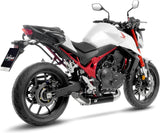 Complete Exhaust System Without Catalytic Converter And Without Sound Certification Lv Race Stainless Steel - Leovince Compatible With Honda Cb 750 Hornet (2023-2024)