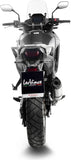 Terminale Di Scarico Senza Omologazione Suono Lv One Evo Acciaio Fondello Carbonio - Leovince Compatibile Con Honda Xl 750 Transalp Urban (2023-2024)