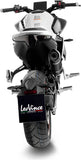 Terminale Di Scarico Senza Omologazione Suono Lv One Evo Acciaio Nero Fondello Carbonio - Leovince Compatibile Con Cfmoto 800 Nk Advanced (2023-2024)