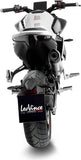 Terminale Di Scarico Senza Omologazione Suono Lv One Evo Acciaio Fondello Carbonio - Leovince Compatibile Con Cfmoto 800 Nk Sport (2023-2024)