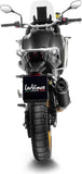 Terminale Di Scarico Senza Omologazione Suono Lv One Evo Acciaio Nero Fondello Carbonio - Leovince Compatibile Con Kove Moto 800 X Pro - Adv (2024-2026)