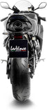 Terminale Di Scarico Senza Omologazione Suono Lv One Evo Acciaio Nero Fondello Carbonio - Leovince Compatibile Con Honda Cbr 600 Rr (2024-2026)