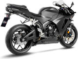 Terminale Di Scarico Senza Omologazione Suono Lv One Evo Acciaio Fondello Carbonio - Leovince Compatibile Con Honda Cbr 600 Rr (2024-2026)