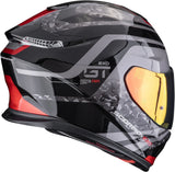 Casco Integrale Per Moto Scorpion Exo Exo-Gt Sp Air Ultra Tct Bianco Blu Arten Taglia L