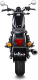 Terminale Di Scarico Senza Omologazione Suono Classic Racer Acciaio Nero Fondello Acciaio - Leovince Compatibile Con Honda Cmx 300 Rebel (2017-2024)