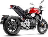 Terminale Di Scarico Con Omologazione Suono Lv-10 Acciaio Fondello Acciaio - Leovince Compatibile Con Honda Cb 1000 R Neo Sports Café (2018-2024)