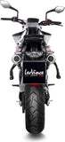 Doppio Terminale Di Scarico Senza Omologazione Suono Lv-10 Acciaio Nero Fondello Acciaio - Leovince Compatibile Con Ktm 790 Duke - L A2 (2018-2020)