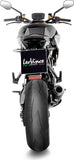 Terminale Di Scarico Senza Omologazione Suono Lv-10 Acciaio Nero Fondello Acciaio - Leovince Compatibile Con Ktm 1290 Super Duke R (2017-2019)