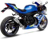 Terminale Di Scarico Senza Omologazione Suono Lv-10 Acciaio Fondello Acciaio - Leovince Compatibile Con Suzuki Gsx-R 1000 - R (2017-2021)