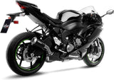 Terminale Di Scarico Senza Omologazione Suono Lv-10 Acciaio Nero Fondello Acciaio - Leovince Compatibile Con Kawasaki Zx 6R Ninja (2024-2026)