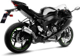 Terminale Di Scarico Senza Omologazione Suono Lv-10 Acciaio Fondello Acciaio - Leovince Compatibile Con Kawasaki Zx 6R Ninja (2019-2020)