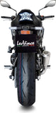 Terminale Di Scarico Con Omologazione Suono Lv-10 Acciaio Fondello Acciaio - Leovince Compatibile Con Kawasaki Z 900 (2020-2024)