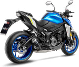 Terminale Di Scarico Con Omologazione Suono Lv-10 Carbonio Fondello Acciaio - Leovince Compatibile Con Suzuki Gsx-S 1000 (2021-2026)